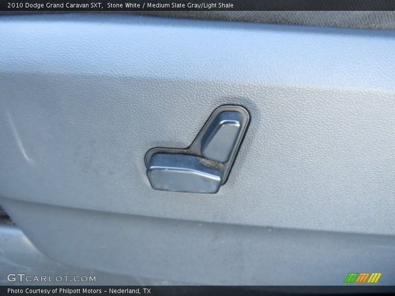 Stone White / Medium Slate Gray/Light Shale 2010 Dodge Grand Caravan SXT