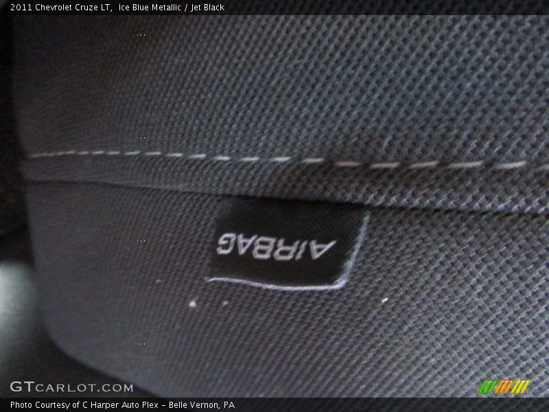 Ice Blue Metallic / Jet Black 2011 Chevrolet Cruze LT