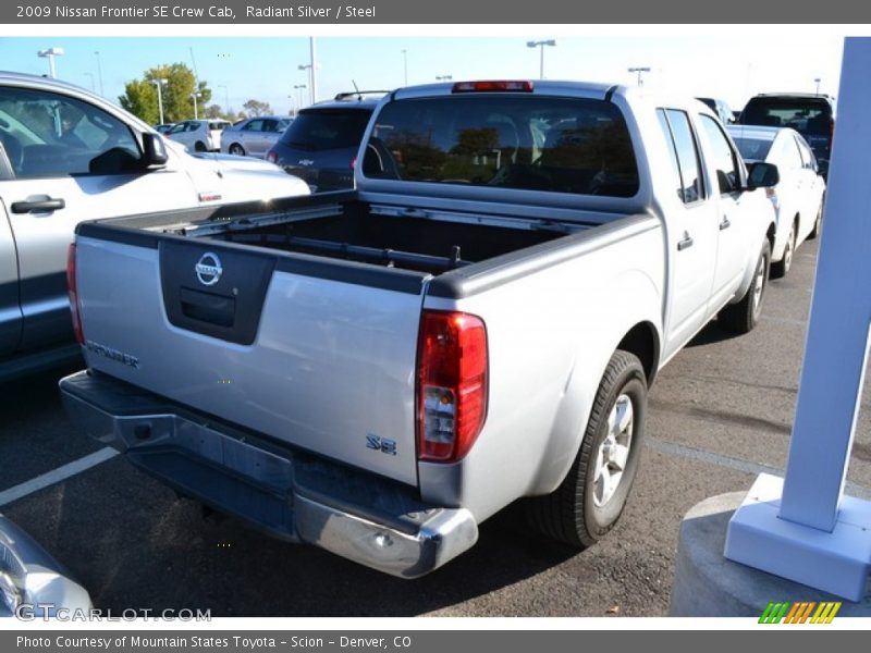 Radiant Silver / Steel 2009 Nissan Frontier SE Crew Cab