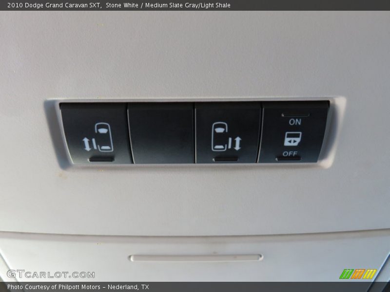 Stone White / Medium Slate Gray/Light Shale 2010 Dodge Grand Caravan SXT