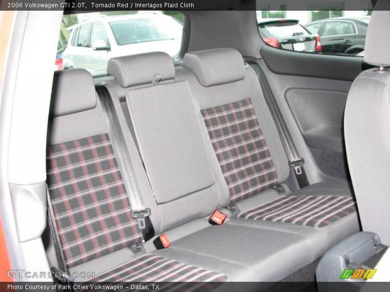 Tornado Red / Interlagos Plaid Cloth 2006 Volkswagen GTI 2.0T