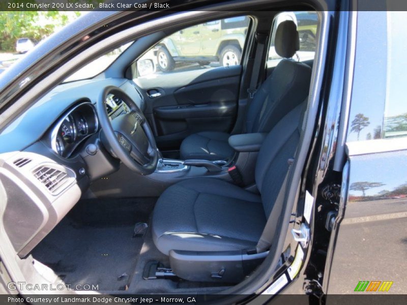 Black Clear Coat / Black 2014 Chrysler 200 LX Sedan