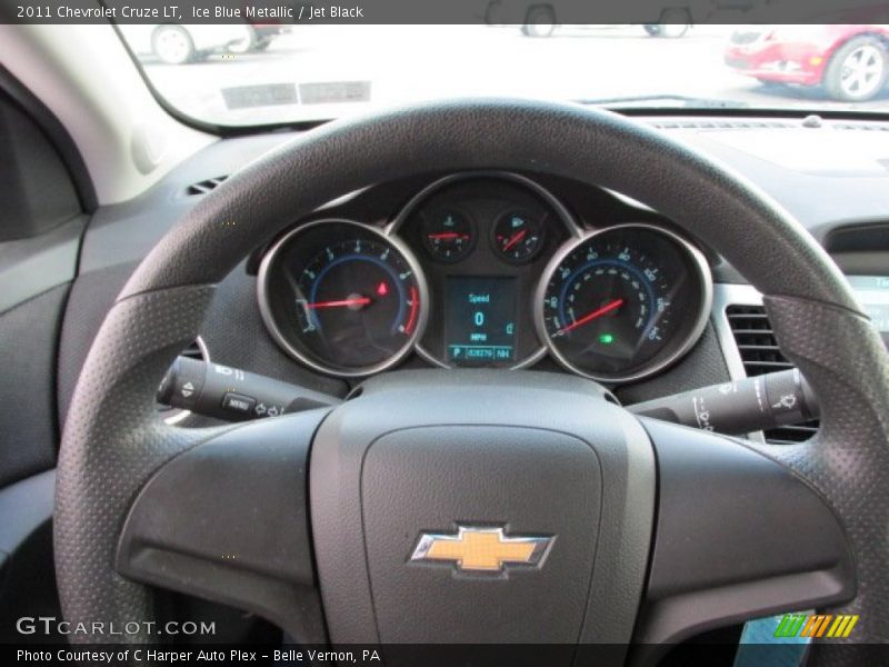 Ice Blue Metallic / Jet Black 2011 Chevrolet Cruze LT