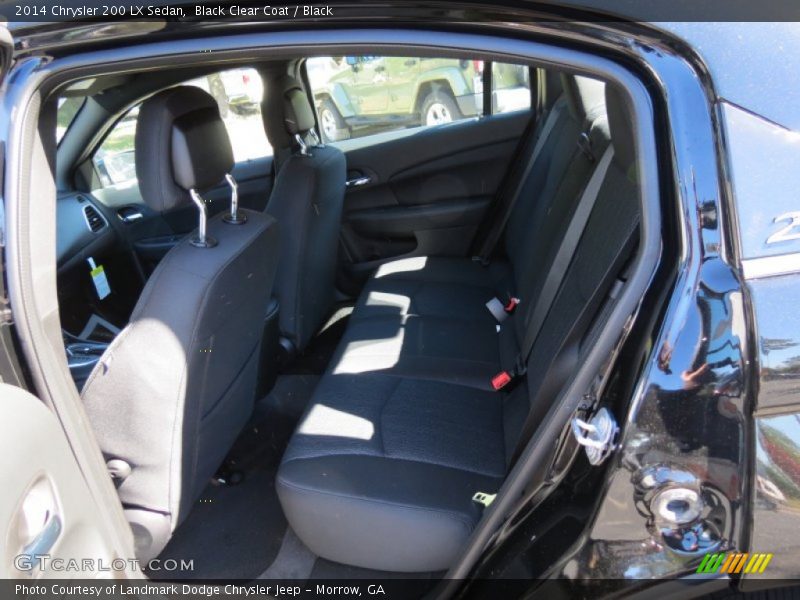 Black Clear Coat / Black 2014 Chrysler 200 LX Sedan