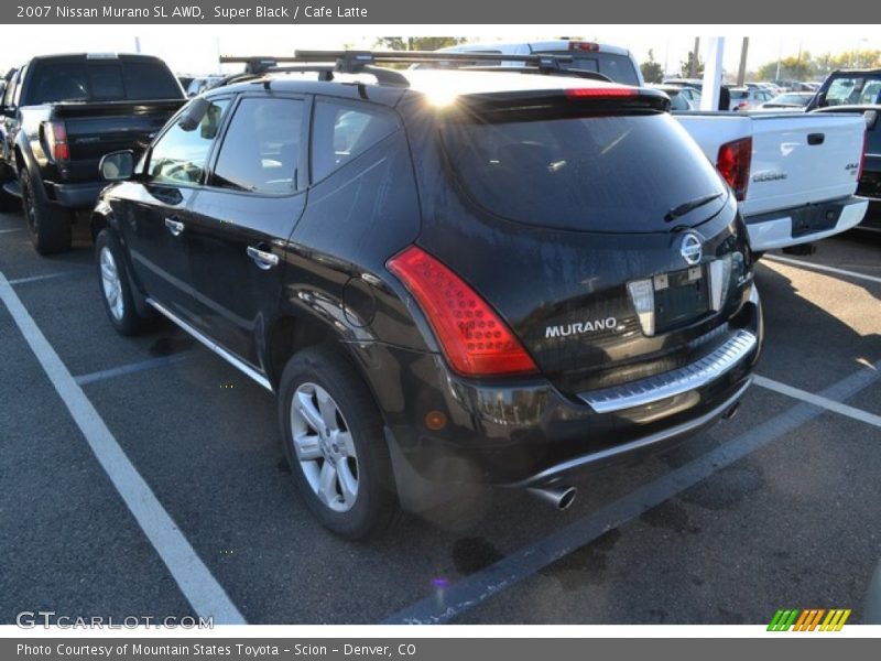 Super Black / Cafe Latte 2007 Nissan Murano SL AWD