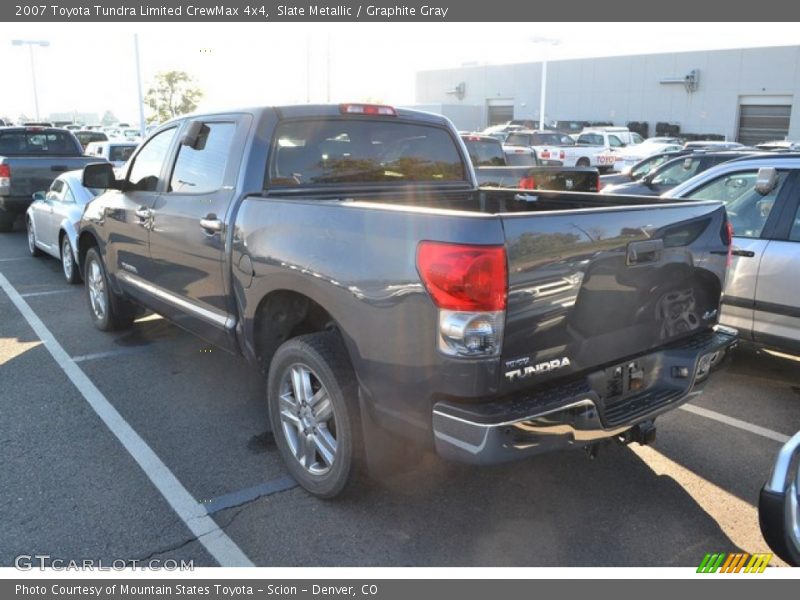 Slate Metallic / Graphite Gray 2007 Toyota Tundra Limited CrewMax 4x4