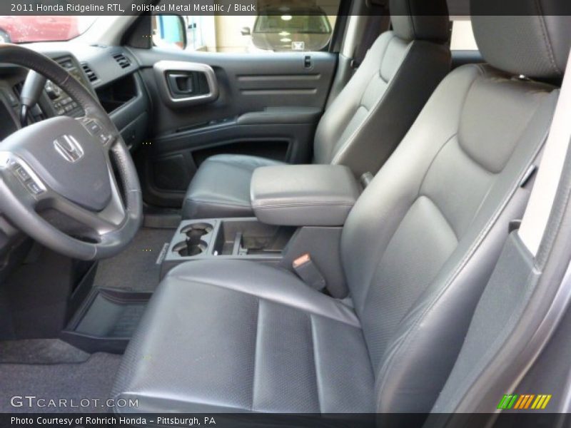 Polished Metal Metallic / Black 2011 Honda Ridgeline RTL