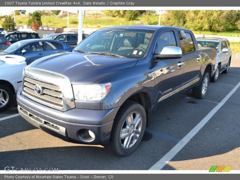 Slate Metallic / Graphite Gray 2007 Toyota Tundra Limited CrewMax 4x4