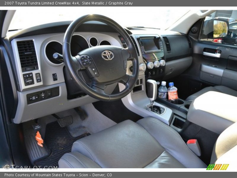 Slate Metallic / Graphite Gray 2007 Toyota Tundra Limited CrewMax 4x4