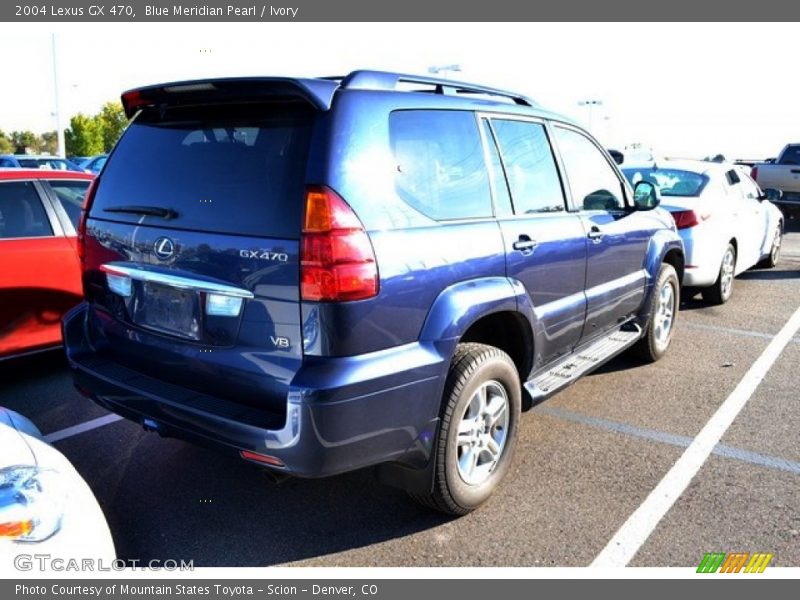 Blue Meridian Pearl / Ivory 2004 Lexus GX 470