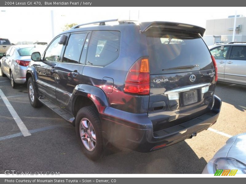 Blue Meridian Pearl / Ivory 2004 Lexus GX 470