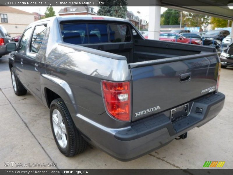 Polished Metal Metallic / Black 2011 Honda Ridgeline RTL