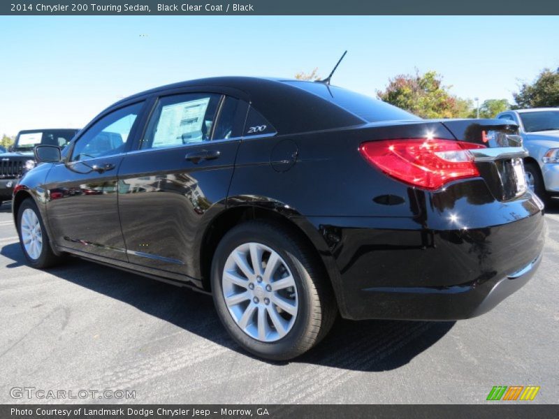 Black Clear Coat / Black 2014 Chrysler 200 Touring Sedan