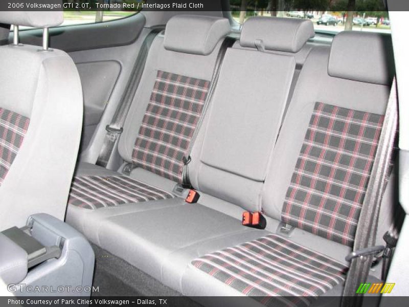 Tornado Red / Interlagos Plaid Cloth 2006 Volkswagen GTI 2.0T