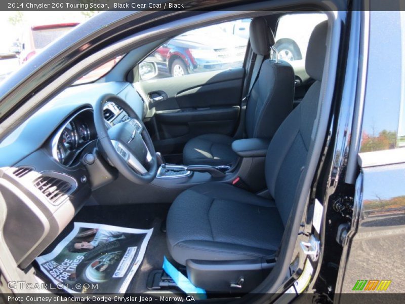 Black Clear Coat / Black 2014 Chrysler 200 Touring Sedan