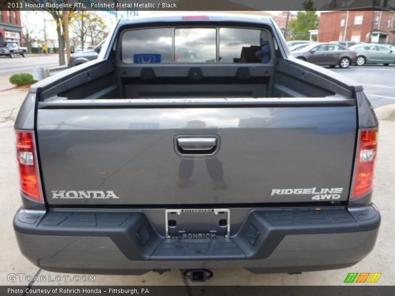 Polished Metal Metallic / Black 2011 Honda Ridgeline RTL