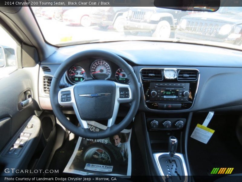 Black Clear Coat / Black 2014 Chrysler 200 Touring Sedan