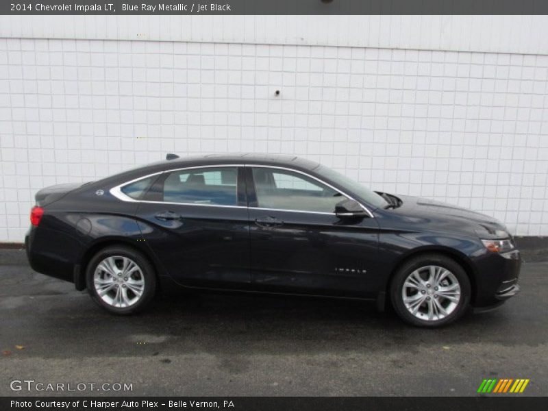 Blue Ray Metallic / Jet Black 2014 Chevrolet Impala LT