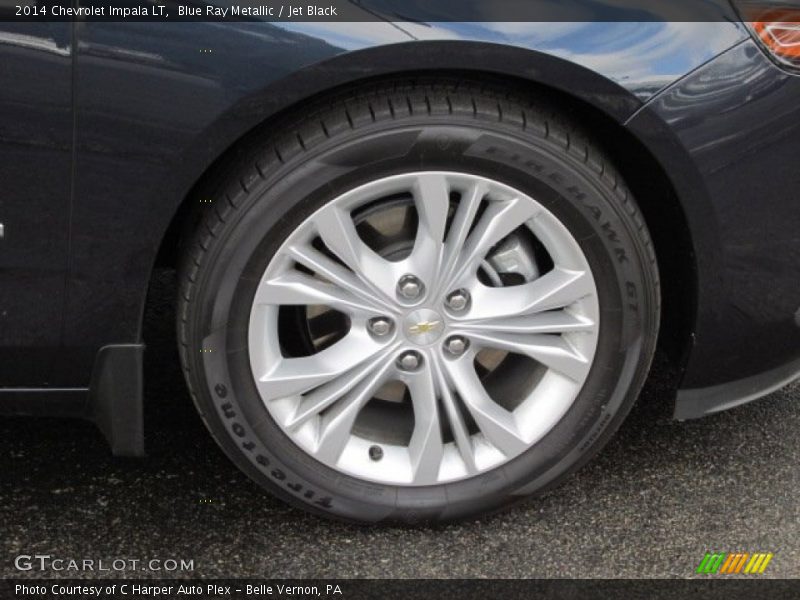 Blue Ray Metallic / Jet Black 2014 Chevrolet Impala LT