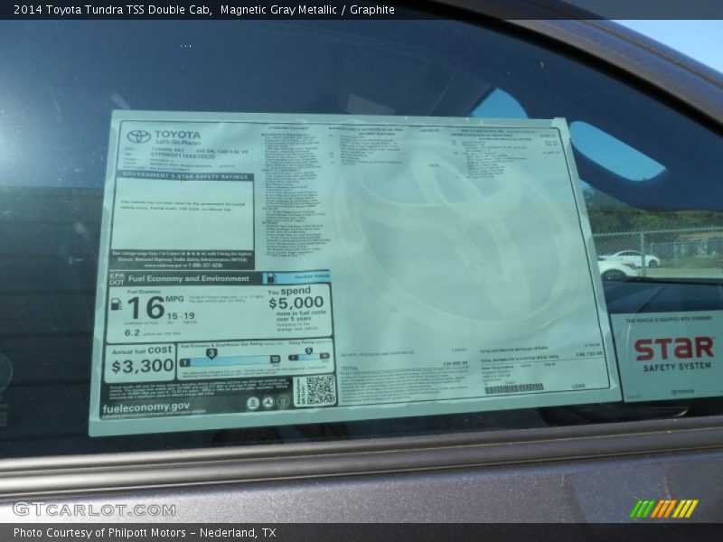 Magnetic Gray Metallic / Graphite 2014 Toyota Tundra TSS Double Cab