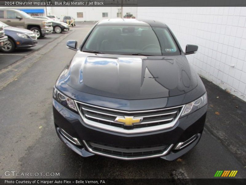 Blue Ray Metallic / Jet Black 2014 Chevrolet Impala LT