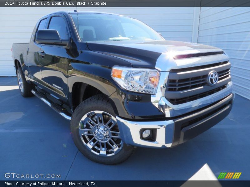 Black / Graphite 2014 Toyota Tundra SR5 Double Cab