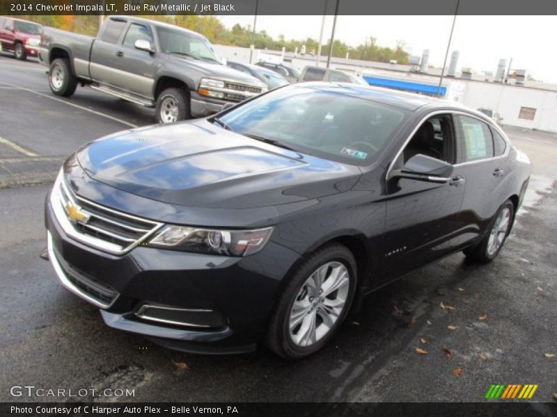 Blue Ray Metallic / Jet Black 2014 Chevrolet Impala LT