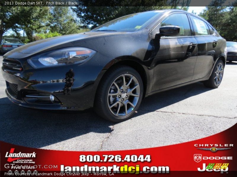 Pitch Black / Black 2013 Dodge Dart SXT