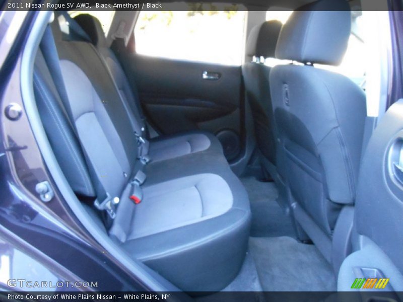Black Amethyst / Black 2011 Nissan Rogue SV AWD