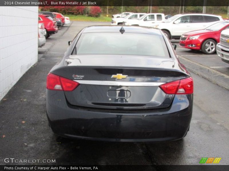 Blue Ray Metallic / Jet Black 2014 Chevrolet Impala LT