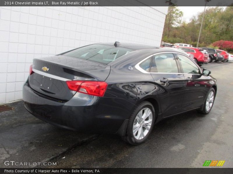Blue Ray Metallic / Jet Black 2014 Chevrolet Impala LT