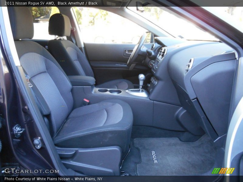 Black Amethyst / Black 2011 Nissan Rogue SV AWD