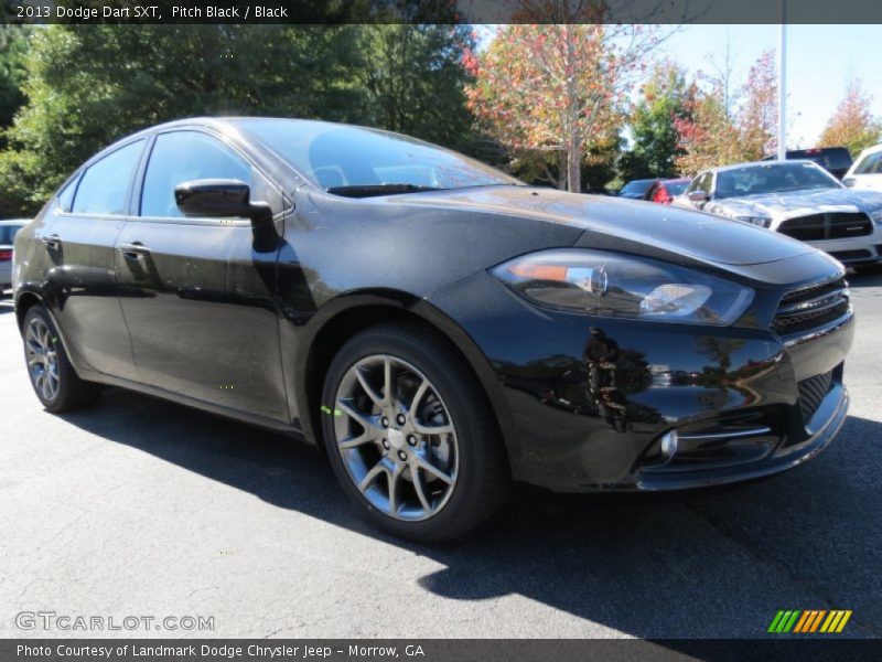 Pitch Black / Black 2013 Dodge Dart SXT