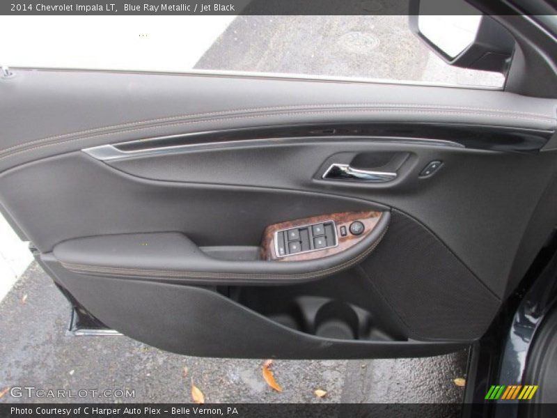 Blue Ray Metallic / Jet Black 2014 Chevrolet Impala LT