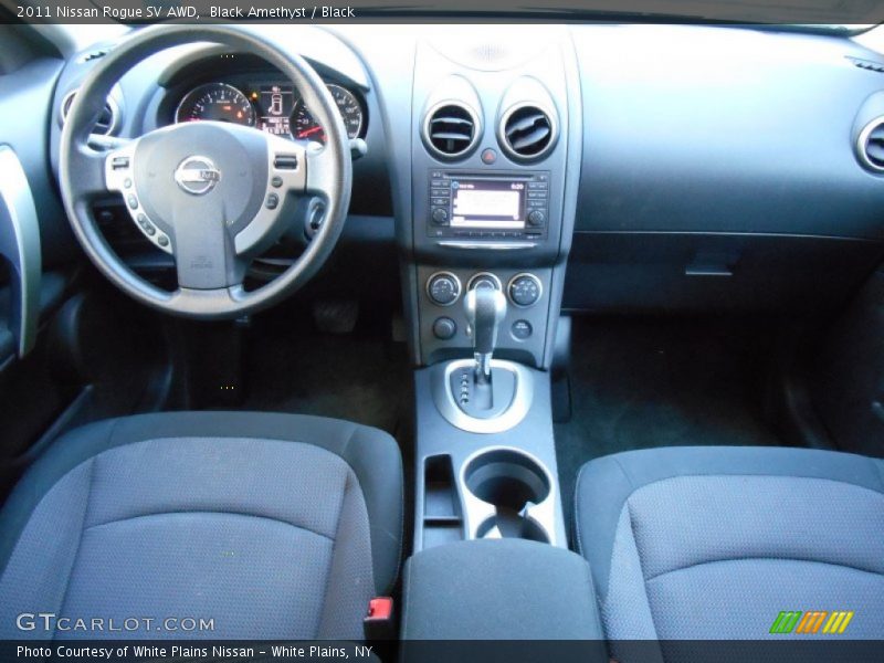 Black Amethyst / Black 2011 Nissan Rogue SV AWD