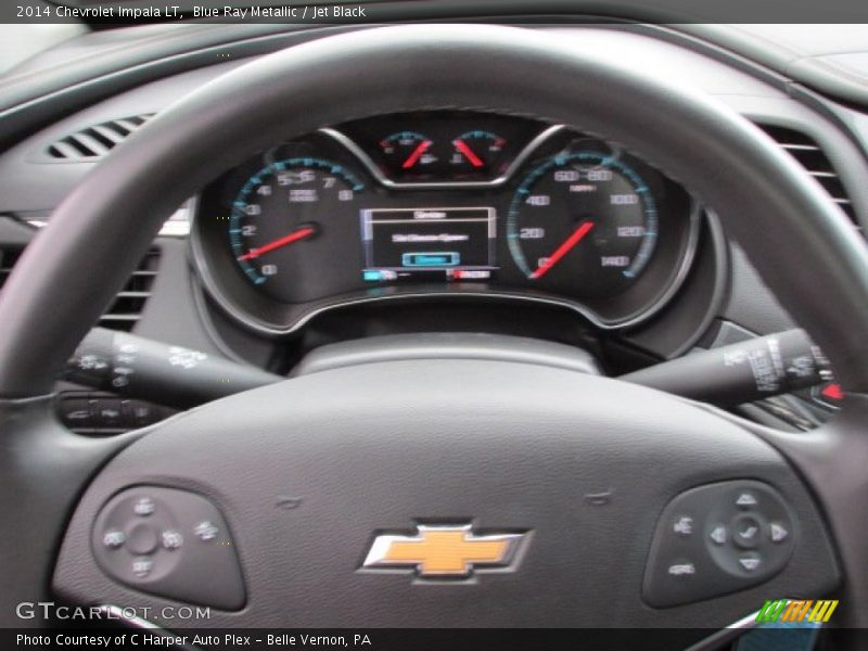 Blue Ray Metallic / Jet Black 2014 Chevrolet Impala LT