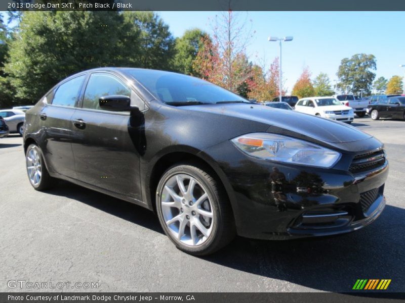 Pitch Black / Black 2013 Dodge Dart SXT