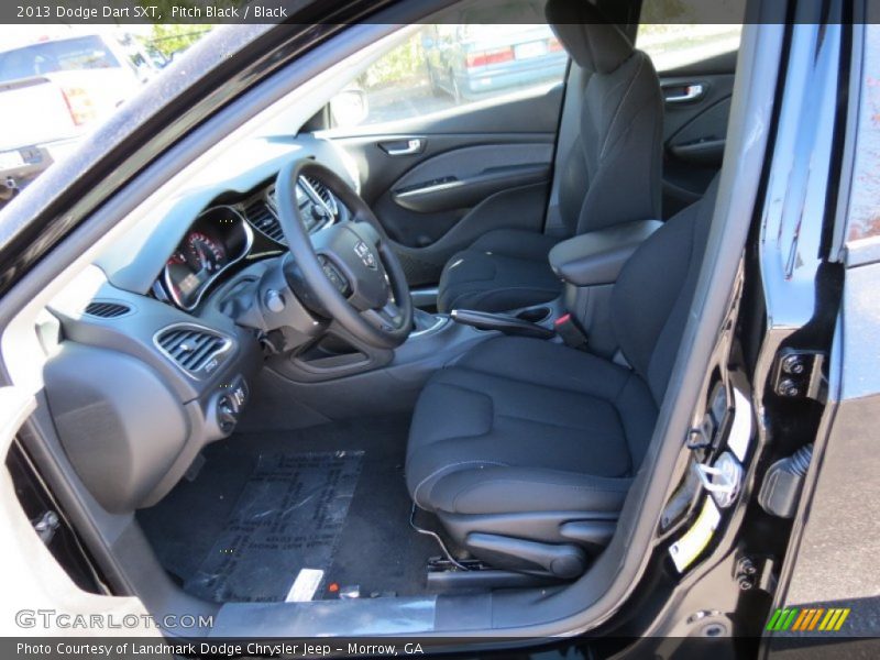 Pitch Black / Black 2013 Dodge Dart SXT