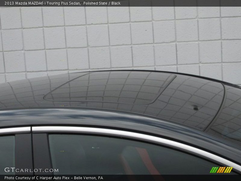 Polished Slate / Black 2013 Mazda MAZDA6 i Touring Plus Sedan