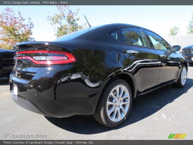 Pitch Black / Black 2013 Dodge Dart Limited