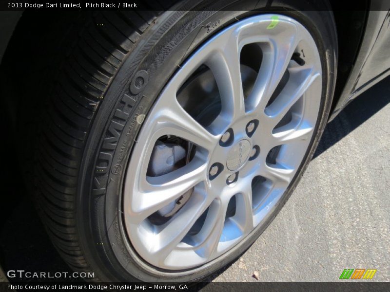 Pitch Black / Black 2013 Dodge Dart Limited