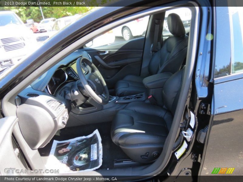 Pitch Black / Black 2013 Dodge Dart Limited