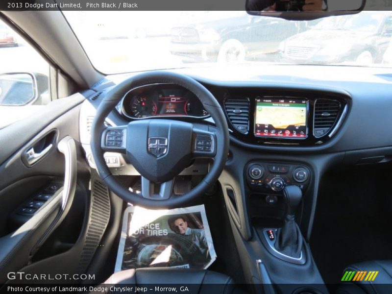 Pitch Black / Black 2013 Dodge Dart Limited