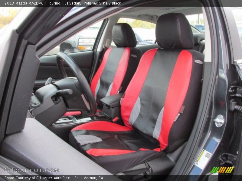 Polished Slate / Black 2013 Mazda MAZDA6 i Touring Plus Sedan