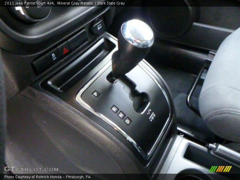 Mineral Gray Metallic / Dark Slate Gray 2011 Jeep Patriot Sport 4x4