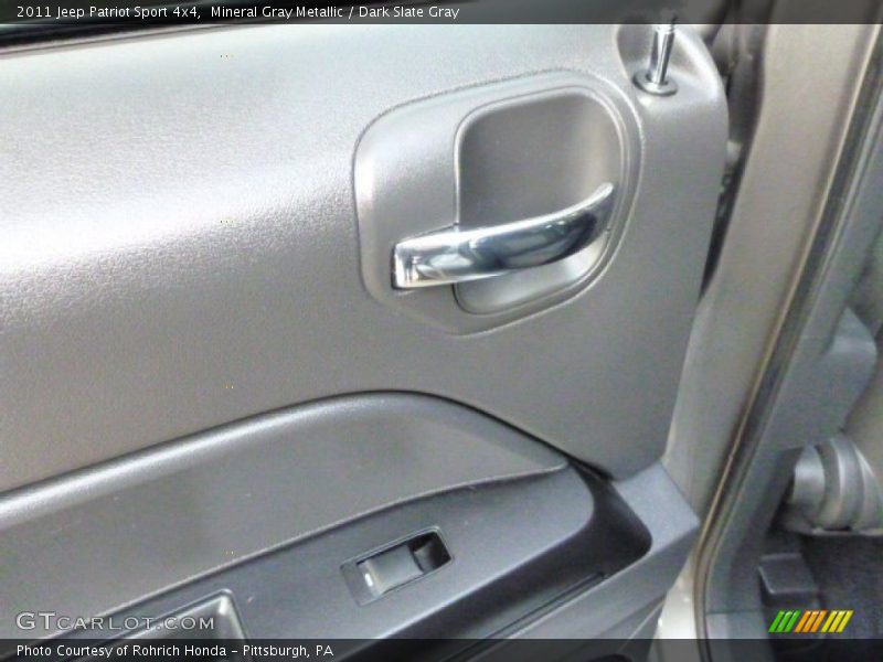 Mineral Gray Metallic / Dark Slate Gray 2011 Jeep Patriot Sport 4x4