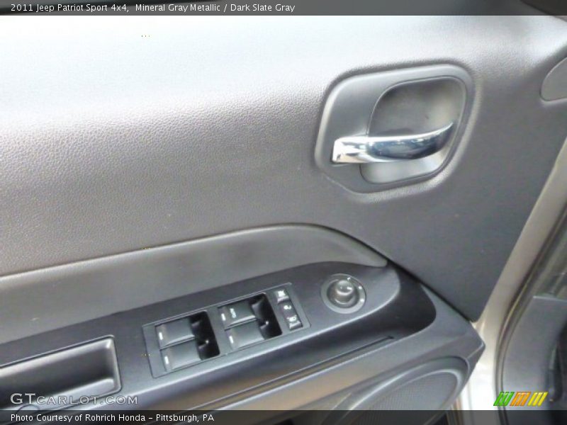 Mineral Gray Metallic / Dark Slate Gray 2011 Jeep Patriot Sport 4x4