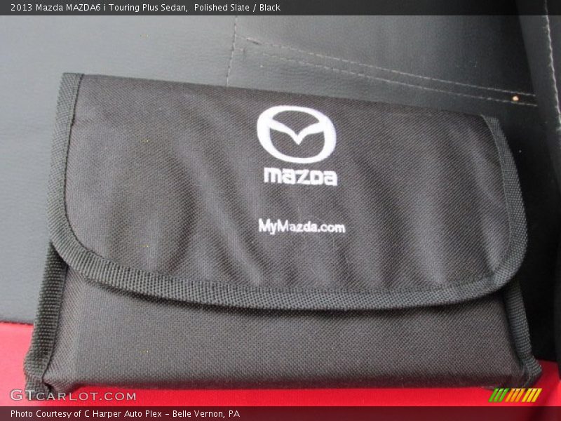 Polished Slate / Black 2013 Mazda MAZDA6 i Touring Plus Sedan