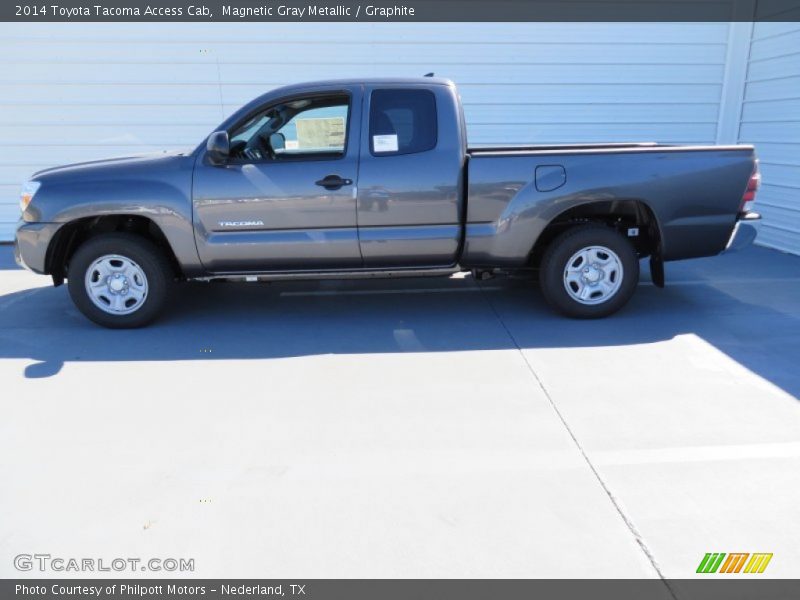 Magnetic Gray Metallic / Graphite 2014 Toyota Tacoma Access Cab