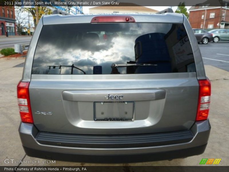 Mineral Gray Metallic / Dark Slate Gray 2011 Jeep Patriot Sport 4x4